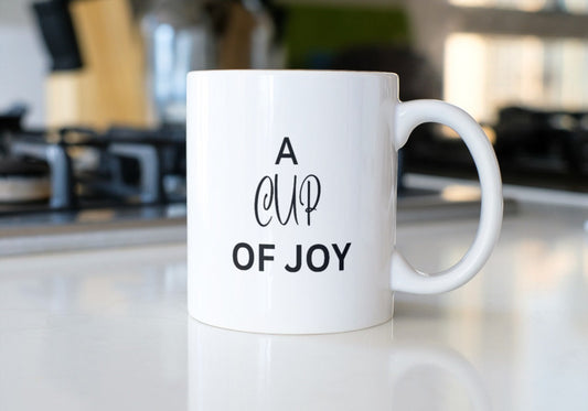 Customisable Coffee Mug-A Cup of joy