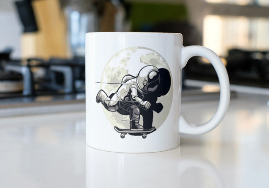 Astronaut skateboard 3