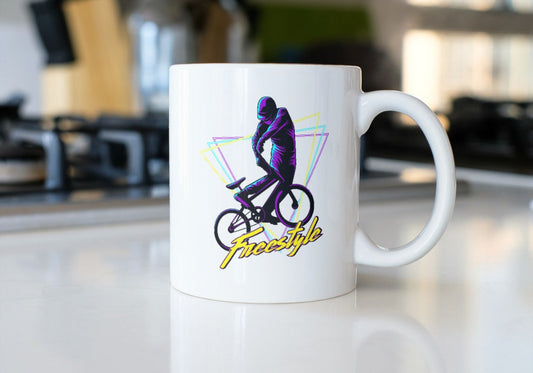 Cyclist freestyle