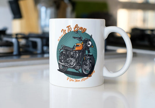 Biker-no road is too long if you have a good buddy